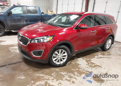 2016 Kia Sorento 2.4L Lx z USA, uszkodzony, nr VIN 5XYPGDA32GG097796